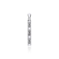Danu Silver Celtic Knotwork Column Pendant TPD1237