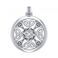 Celtic Cross Silver Pendant TPD1356