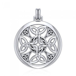 Celtic Cross Silver Pendant TPD1356 | Pendant | Wiccan Center