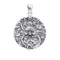 Belenos Celtic Sun God Sterling Silver Pendant By Oberon Zell TPD1581