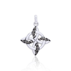 Celtic Four Point Knot Pendant TPD1807 | Pendant | Wiccan Center