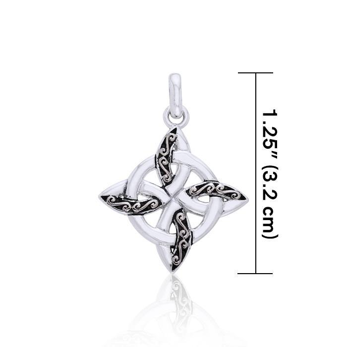 Celtic Four Point Knot Pendant TPD1807