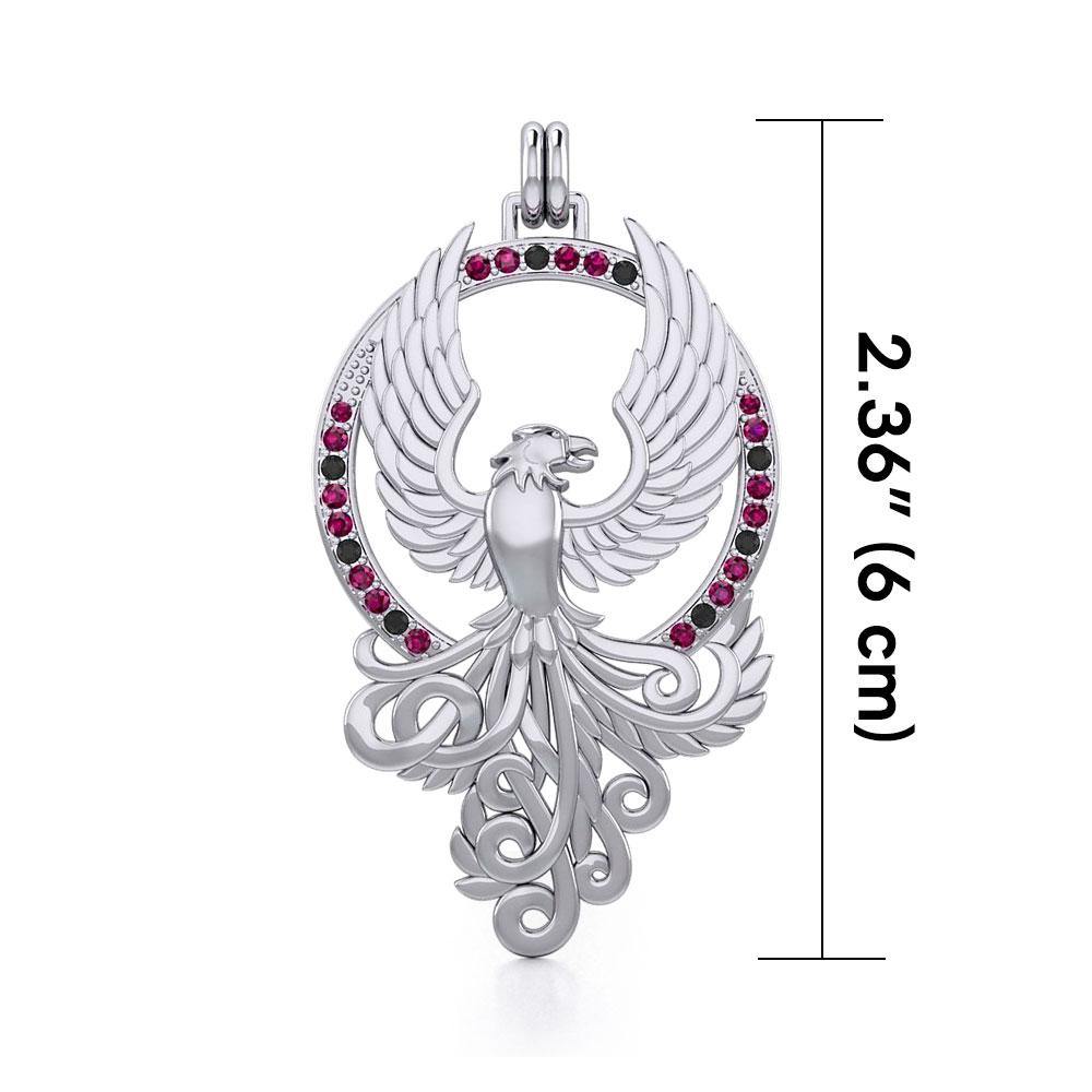 Elegant Sterling Silver Phoenix Pendant Necklace TPD2916 Timeless Jewelry For Women Gift Idea