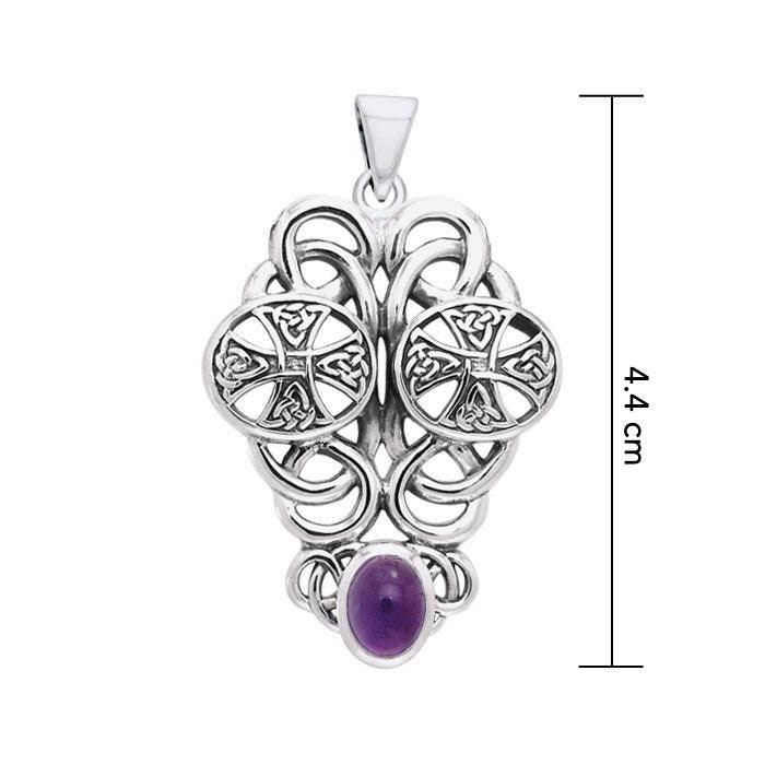 Celtic Knotwork Cross Pendant TPD3009
