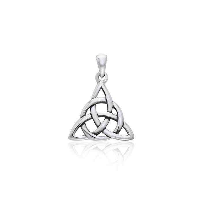 Celtic Triquetra Sterling Silver Pendant TPD3017