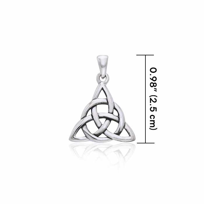 Celtic Triquetra Sterling Silver Pendant TPD3017