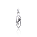 The Celtic Knot Sterling Silver Pendant TPD3031