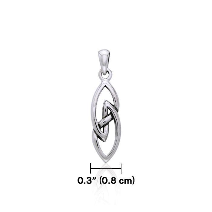 The Celtic Knot Sterling Silver Pendant TPD3031