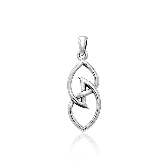 The Celtic Knot Sterling Silver Pendant TPD3032