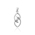 The Celtic Knot Sterling Silver Pendant TPD3032