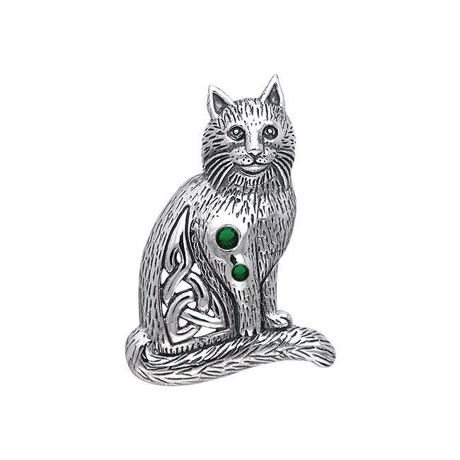 Celtic Cat Pendant TPD331 | Pendant | Wiccan Center