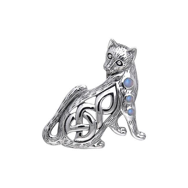 Celtic Cat Pendant TPD337
