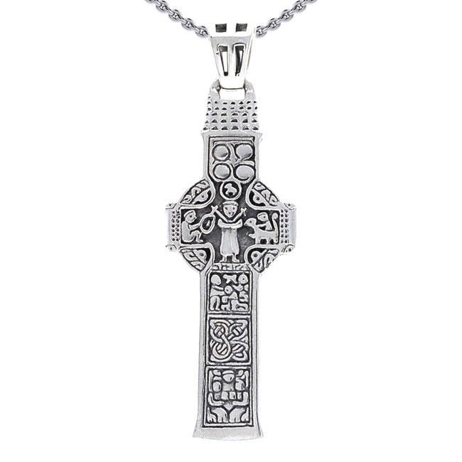 Celtic Cross Sterling Silver Pendant TPD3725