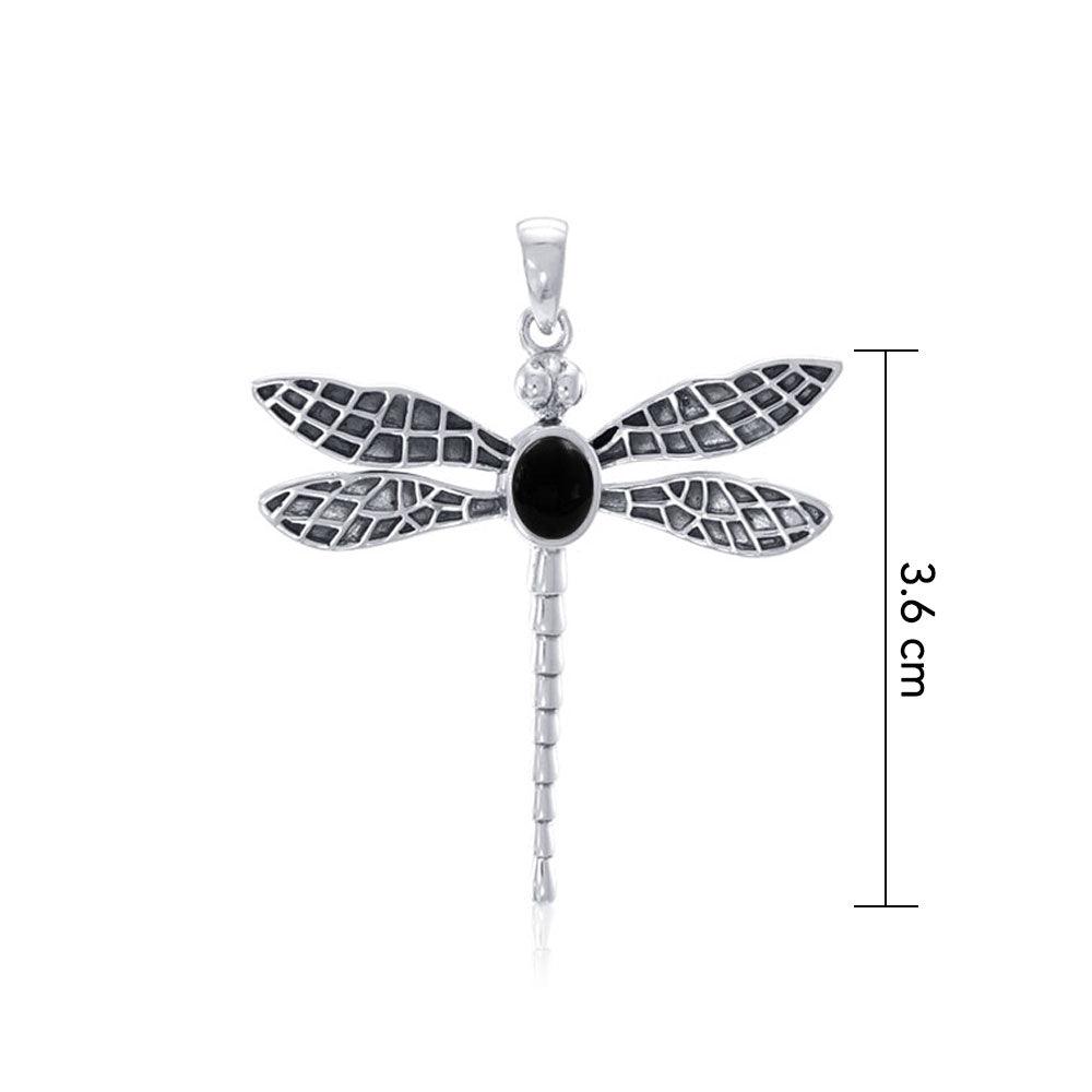 Dragonfly Sterling Silver Pendant TPD3941