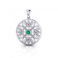 Celtic Knotwork Triquetra Sterling Silver Pendant TPD3977