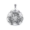 Brigid Ashwood Celtic Horses Sterling Silver Pendant TPD4003
