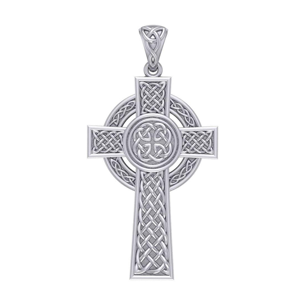 Celtic Cross Sterling Silver Pendant TPD4132