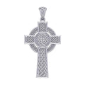 Celtic Cross Sterling Silver Pendant TPD4132
