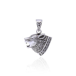 Celtic Knot Wolf Pendant TPD4367 | Pendant | Wiccan Center