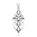 Brigid Ashwood Protector of Sion Silver Celtic Pendant TPD448