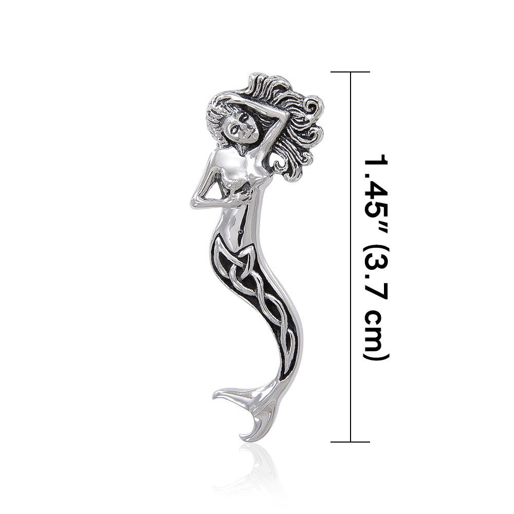 Celtic Mermaid Pendant TPD4618