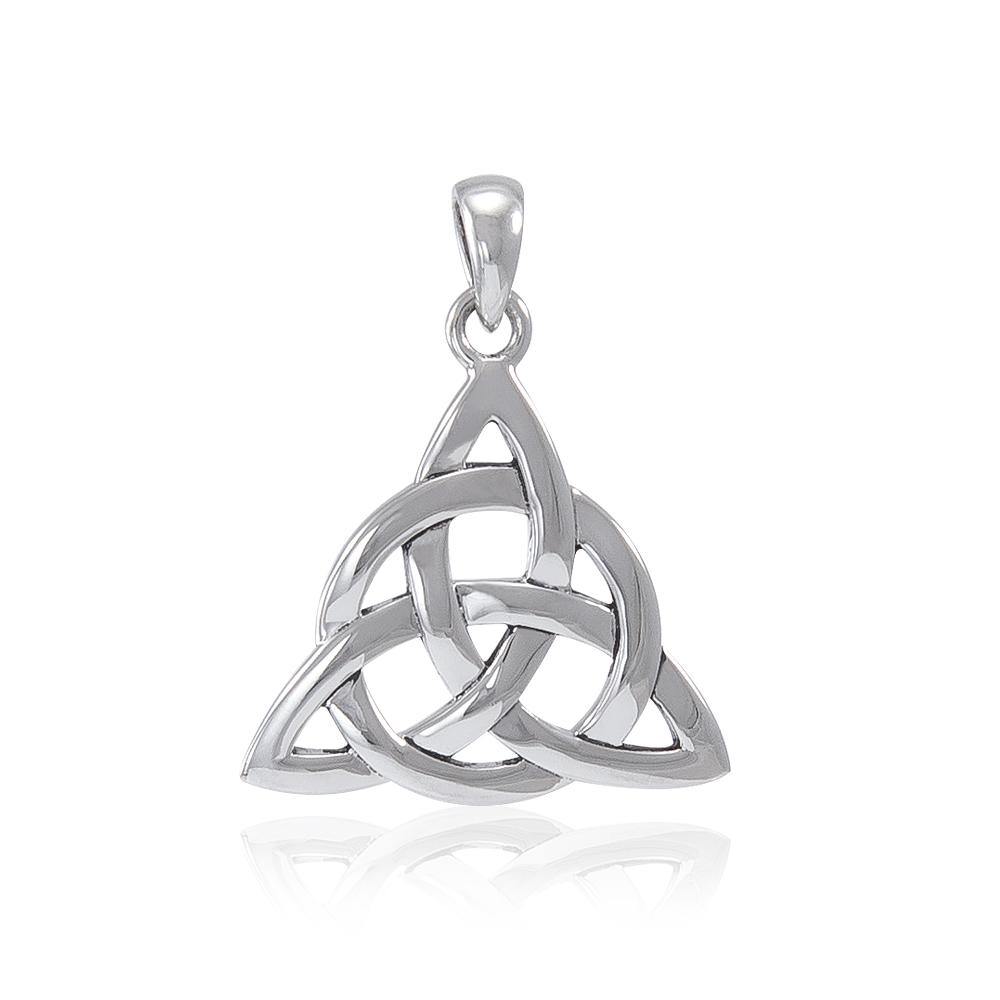 Celtic Trinity Knot Sterling Silver Pendant TPD4632