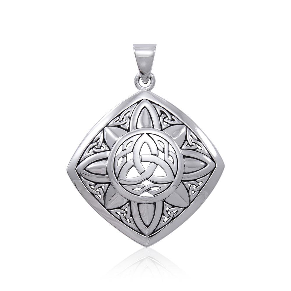 Celtic Trinity Knot Sun Pendant TPD4685