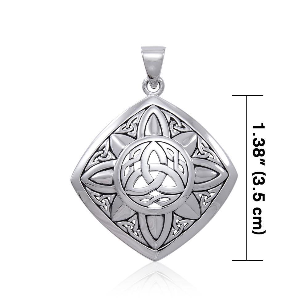 Celtic Trinity Knot Sun Pendant TPD4685