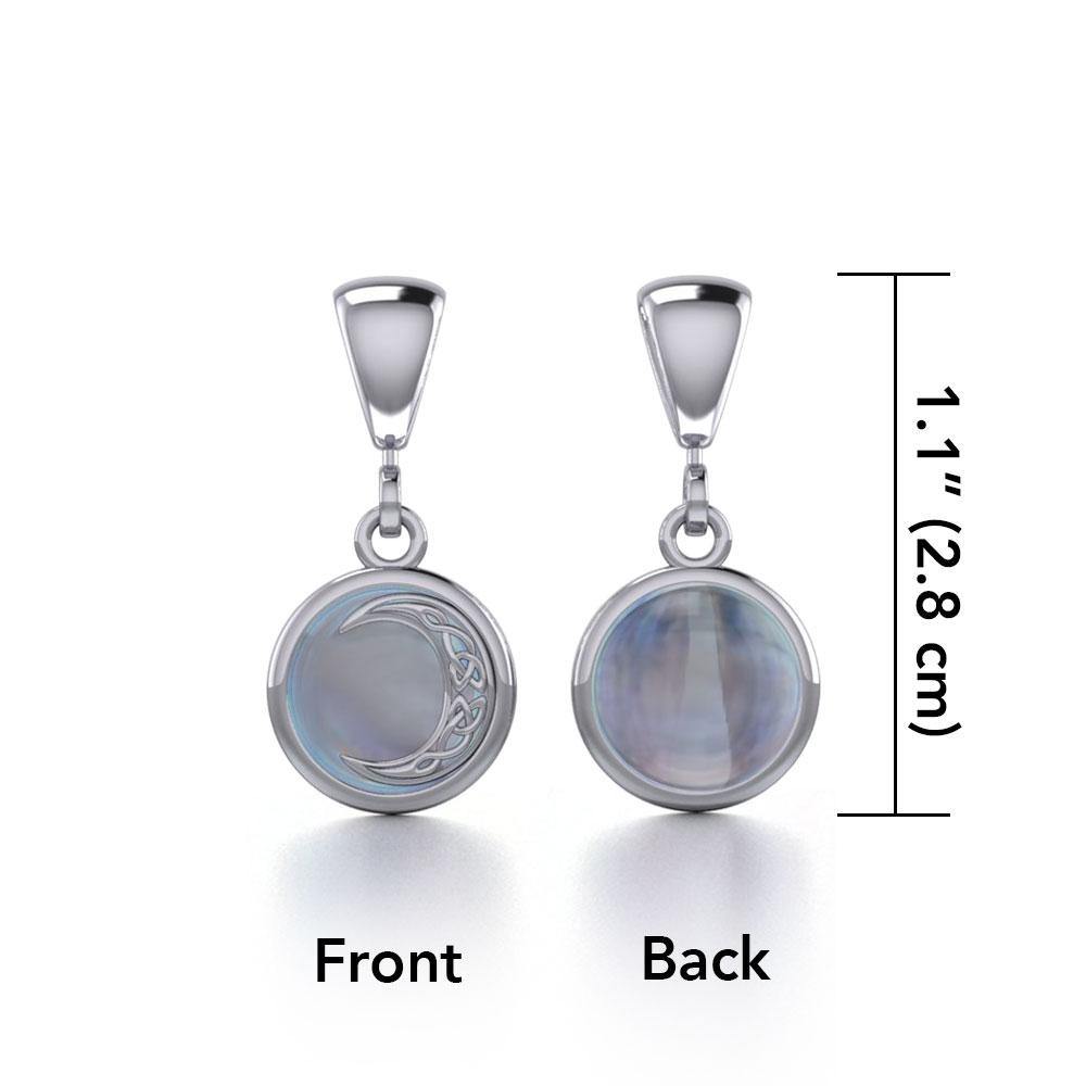 Celtic Moon Flip Pendant TPD479