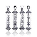 Brigid Ashwood - Secret Cylinder Silver Celtic Pendant TPD486