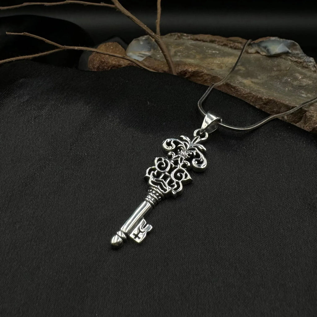 Brigid Ashwood Key of Knowledge Celtic Sterling Silver Pendant TPD487