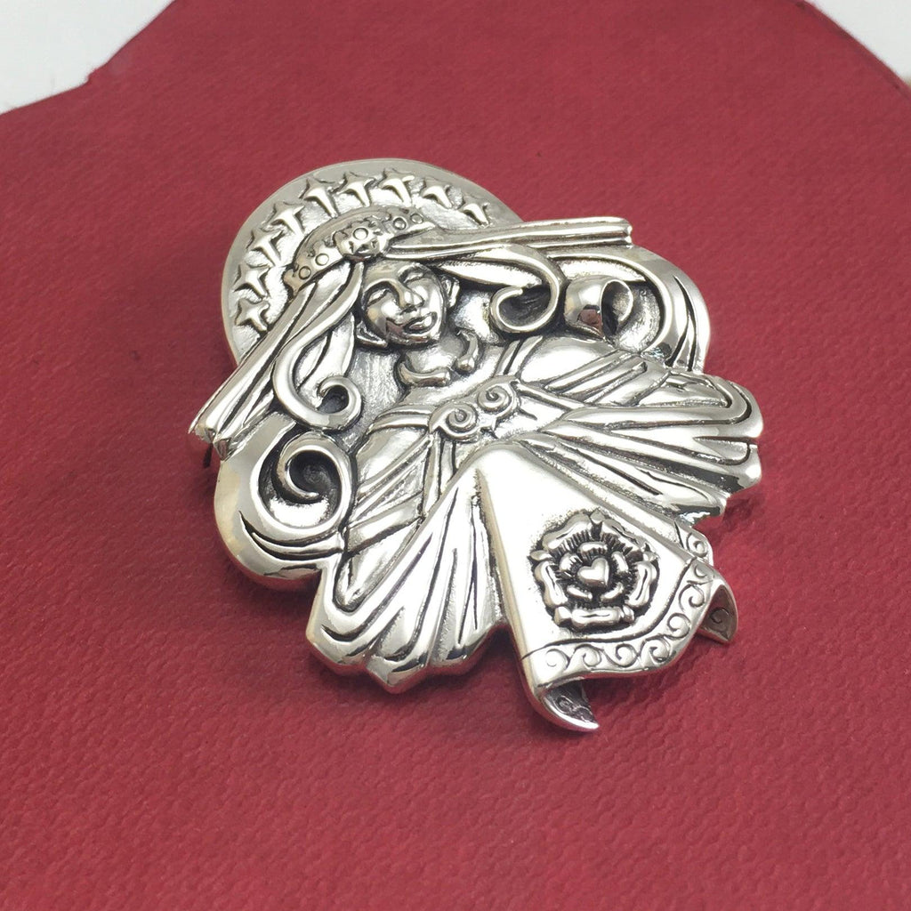 Brigid Ashwood Celtic Sterling Silver Queen of Heaven Pendant TPD495