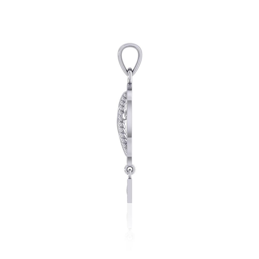 Celtic Infinity Balloon Silver Pendant TPD5188