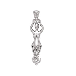 Silver Celtic Goddess Pendant TPD5471 | Pendant | Wiccan Center