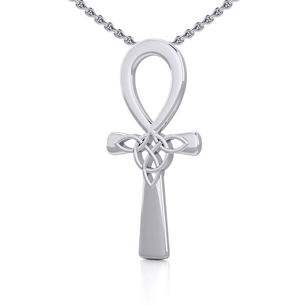 Celtic Ankh Sterling Silver Pendant TPD5664