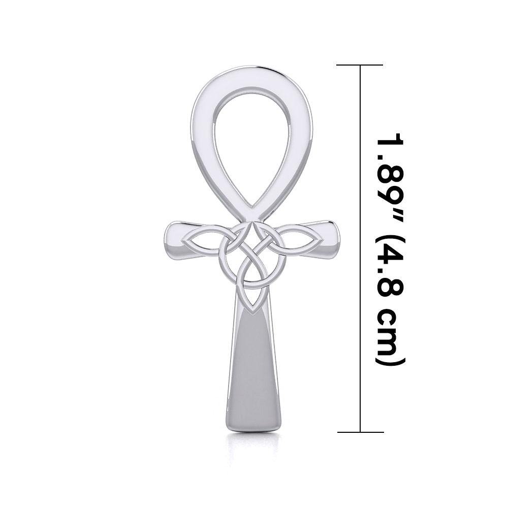 Celtic Ankh Sterling Silver Pendant TPD5664