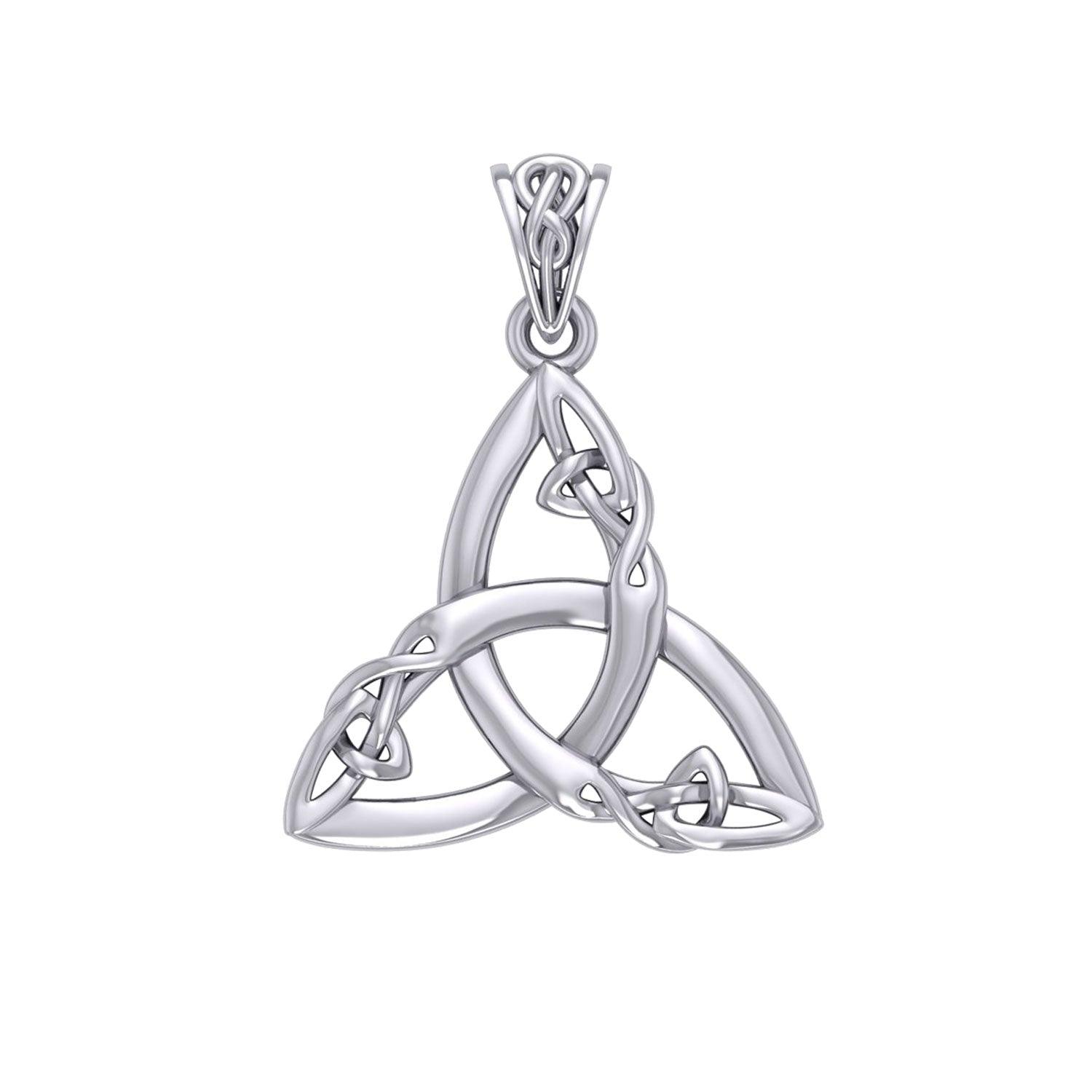 Celtic Trinity Silver Pendant TPD5992