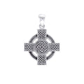 Celtic Cross Silver Pendant TPD6018
