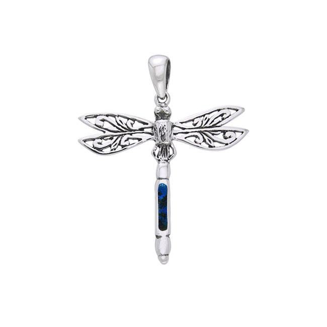 Dragonfly Sterling Silver Pendant TPD735