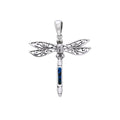 Dragonfly Sterling Silver Pendant TPD735