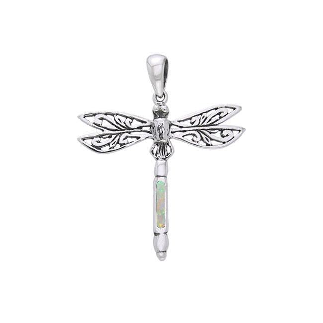 Dragonfly Sterling Silver Pendant TPD735