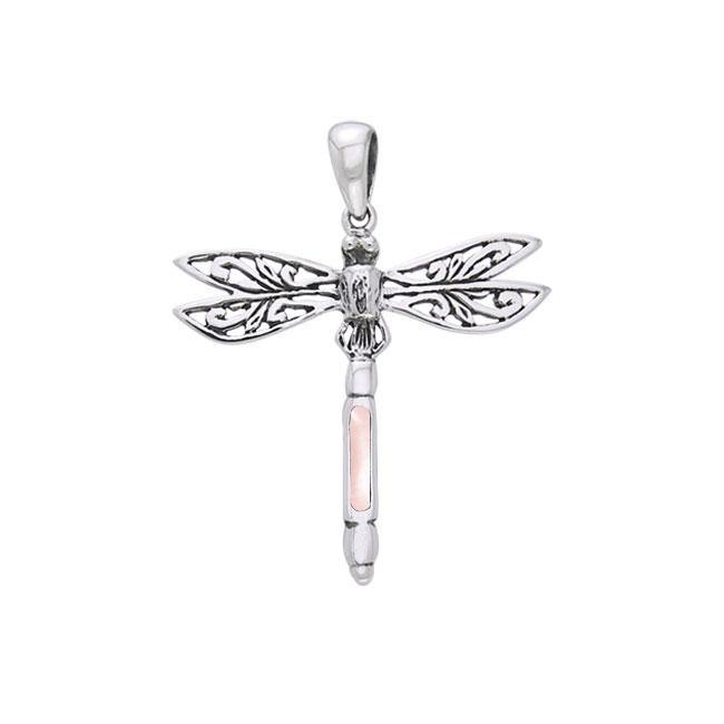 Dragonfly Sterling Silver Pendant TPD735