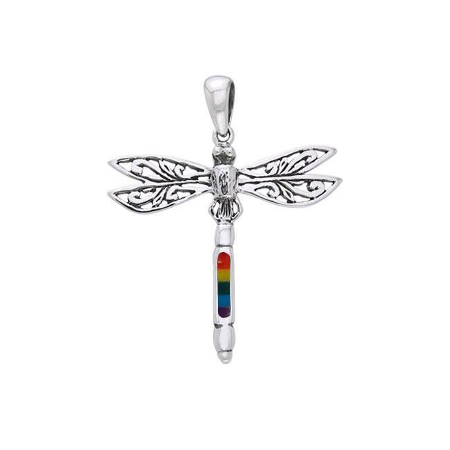Dragonfly Sterling Silver Pendant TPD735