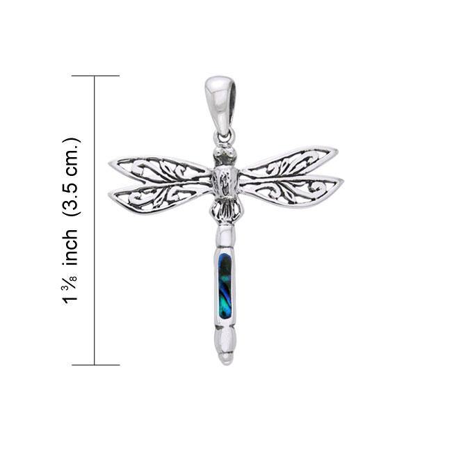 Dragonfly Sterling Silver Pendant TPD735