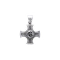 Celtic Cross of Harmony Silver Pendant TPD961