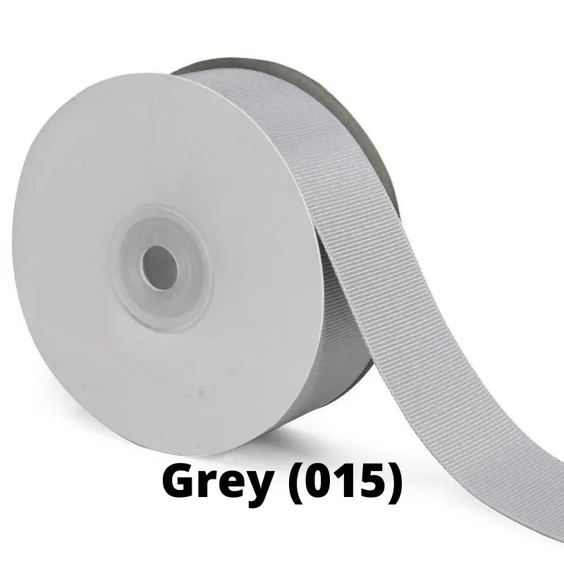 Textured Grosgrain Ribbon | Grey (015) | | Wiccan Center