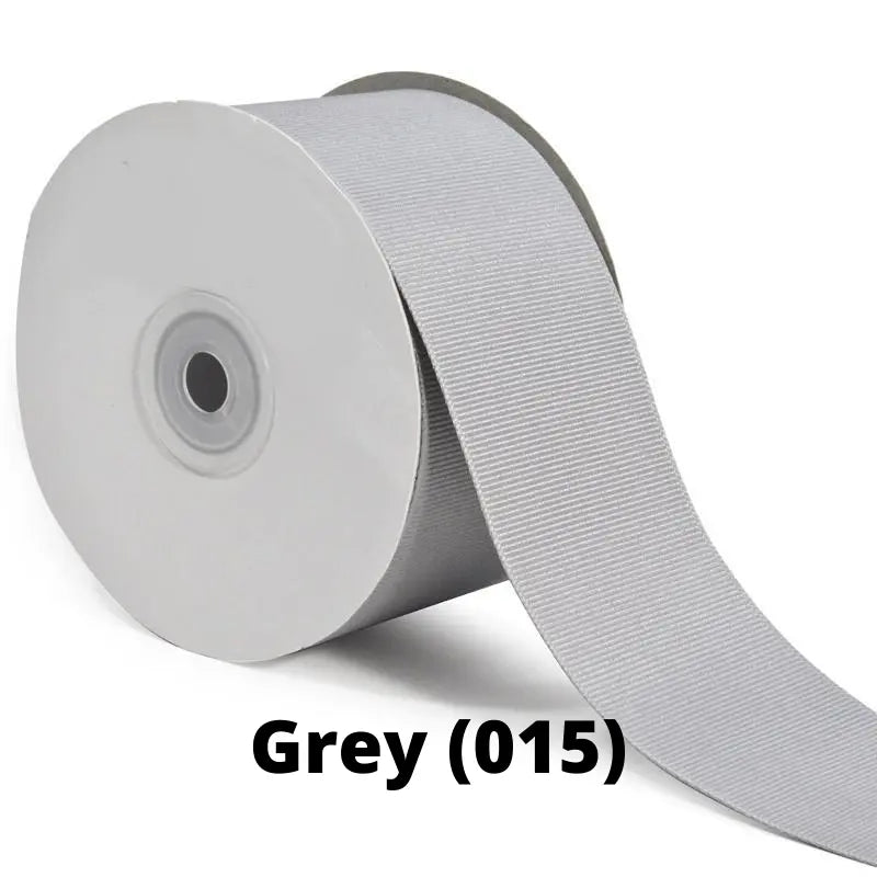 Textured Grosgrain Ribbon | Grey (015) | | Wiccan Center