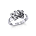 Celtic Knots Butterfly Sterling Silver Ring TR1023