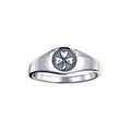 Shamrock Sterling Silver Ring TR1443