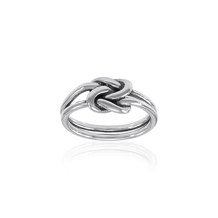 Celtic Knotwork Sterling Silver Ring TR160